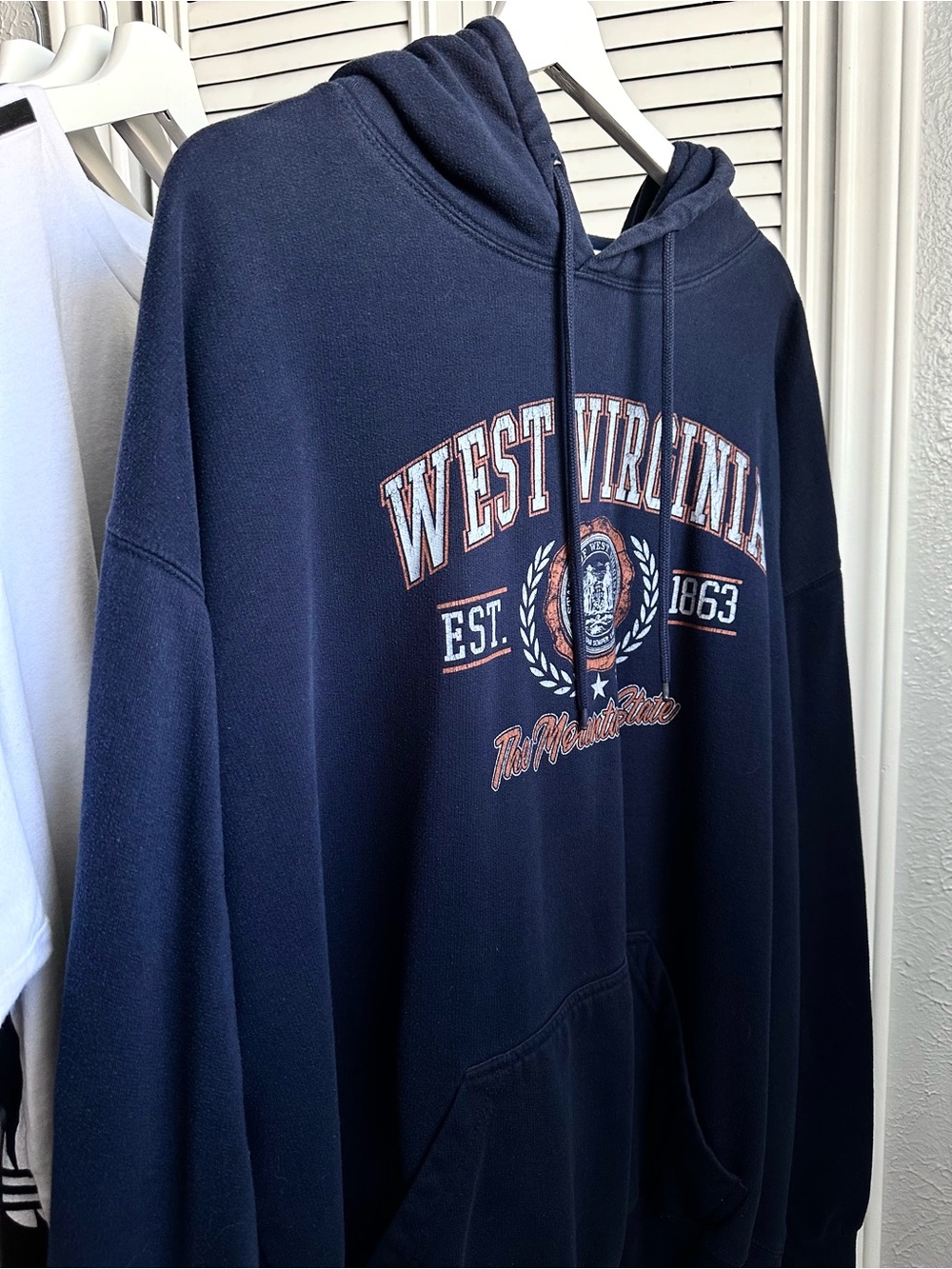 Men’s Oversized West Virginia Hoodie